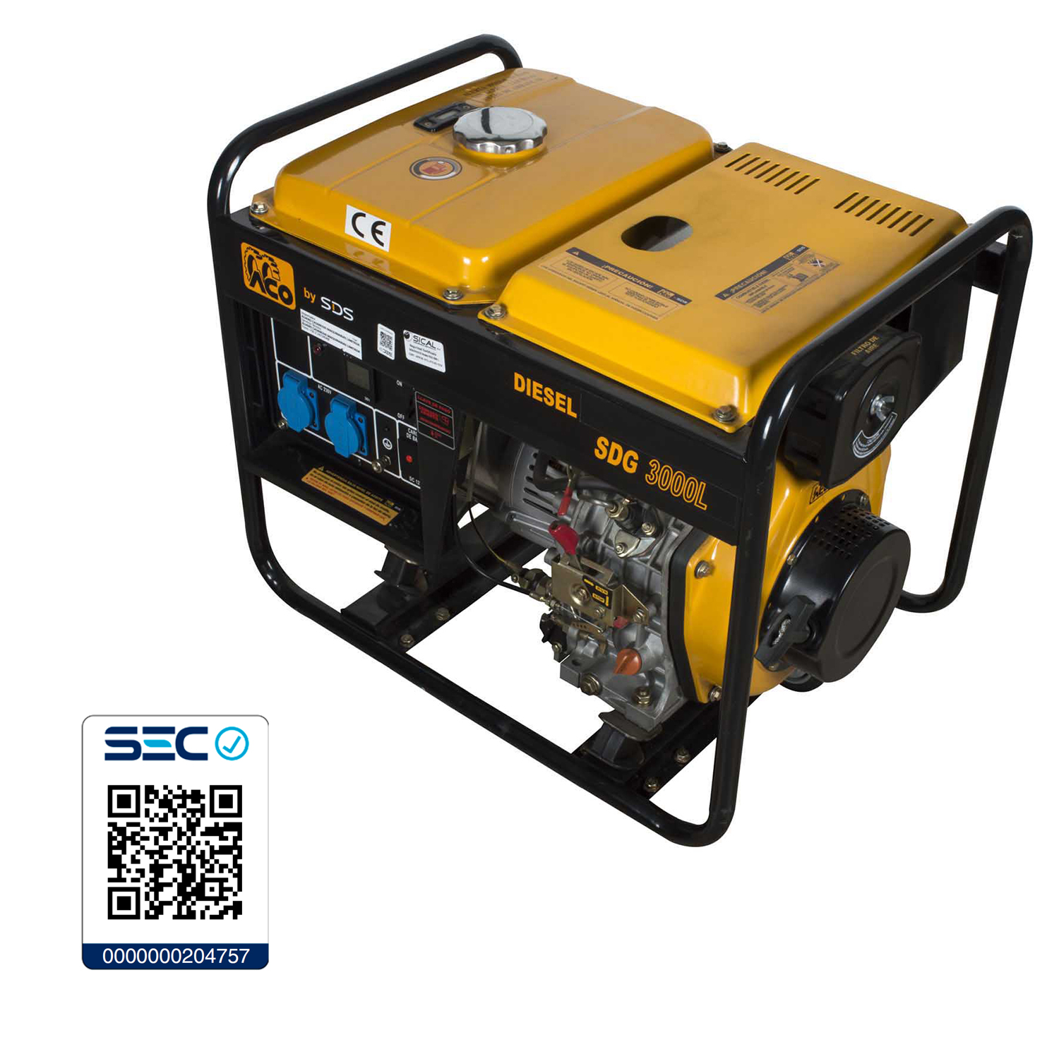 generador diesel 2,8 kw